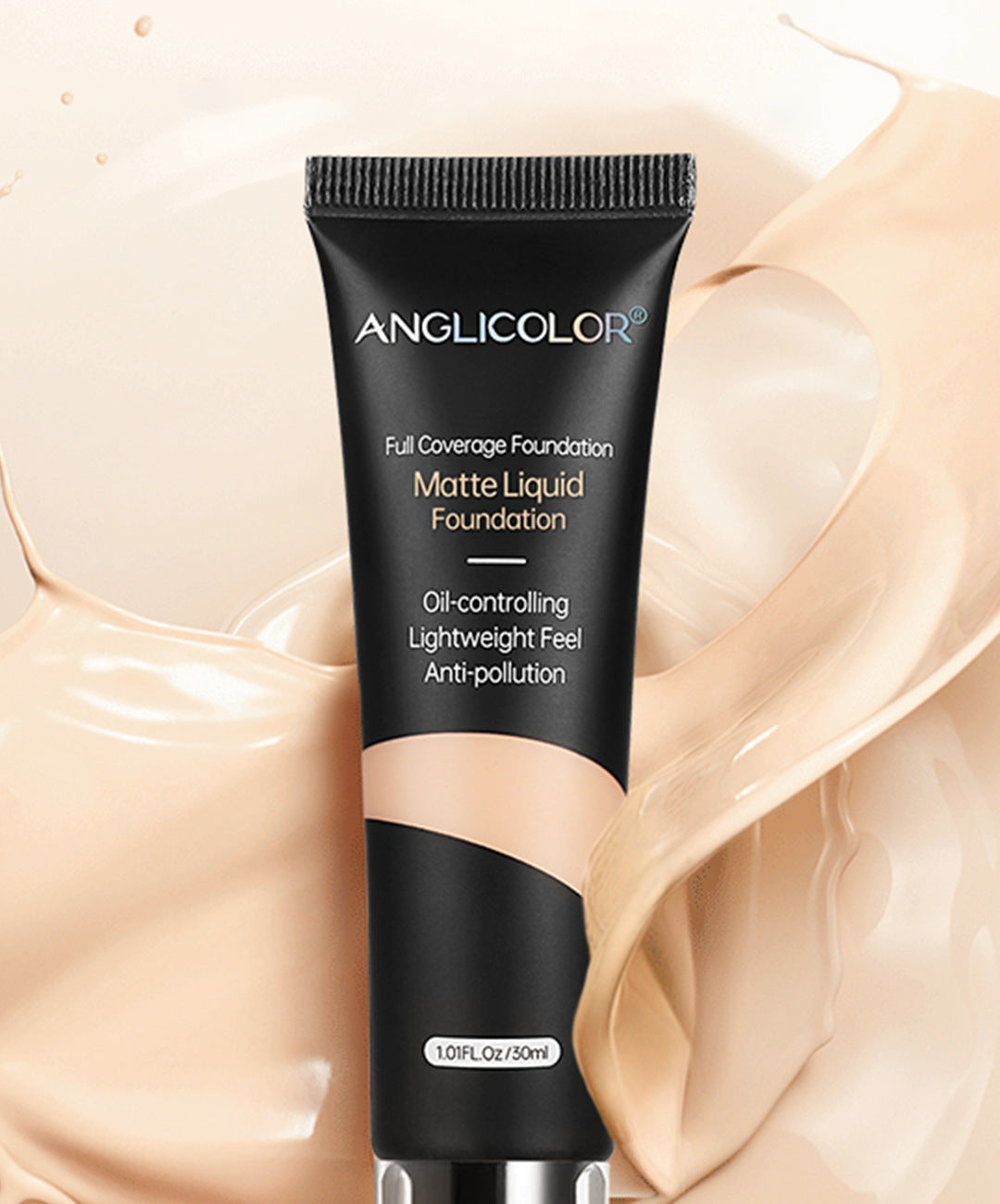 Anglicolor Hot-selling Foundation Liquid Concealer Long-lasting Non-cakey Oil Control Hydrating Foundation Cream