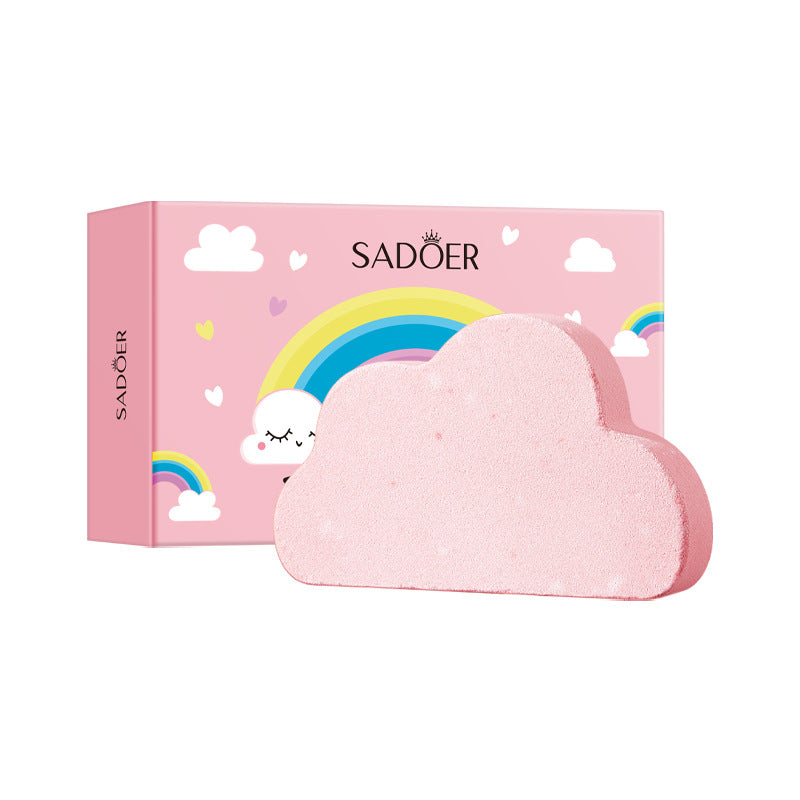 Rainbow Cloud Bath Salt Ball100g Deep Cleansing Body Bath Salts Export Manufacturer Wholesale