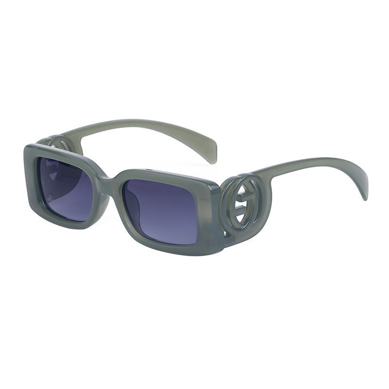 New Fashion Square Frame Sunglasses for Women, Unique Small Frame Sunglasses for Men, Wholesale Glasses sunglasses