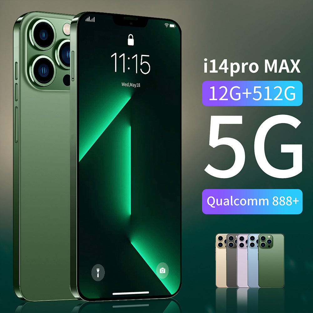 i14 ProMax In-stock at low price16+1T All-in-One Large Screen Smartphone (Popular)