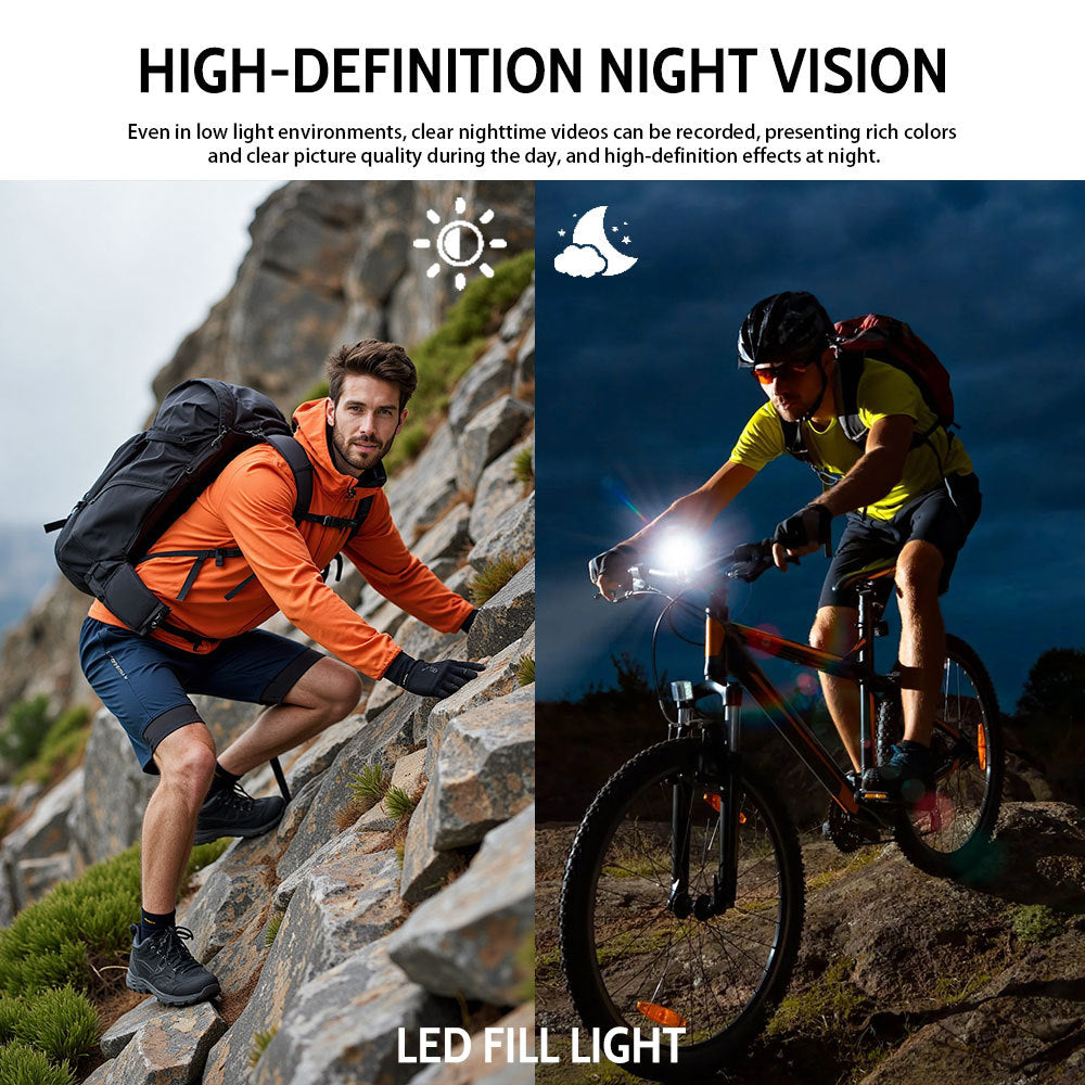 New high-definition handheld clip-on camera1080P Belt WIFI HD Law Enforcement Recorder Outdoor Sports Camera