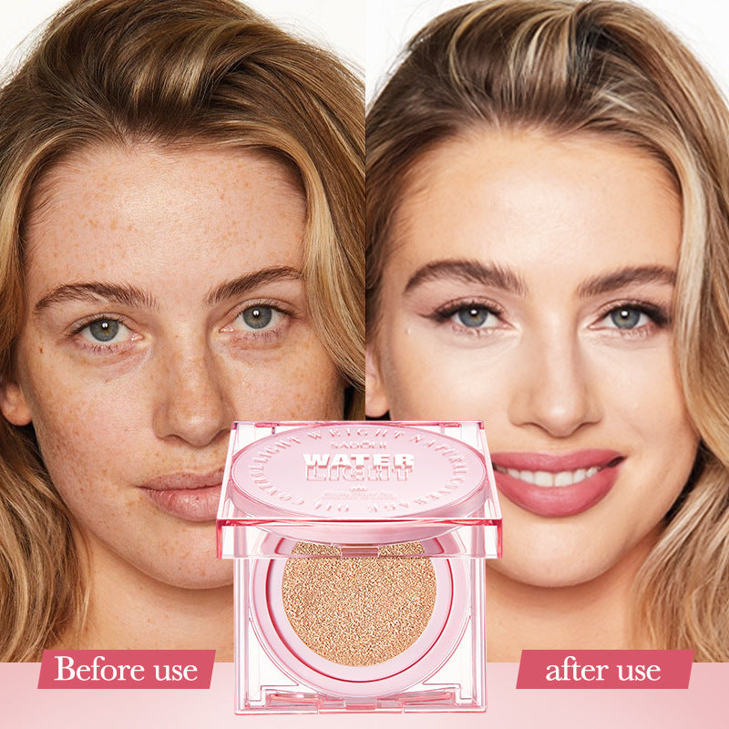Makeup SADOER Hydrating Cushion Concealer Contouring Brightening Skin Tone BB Wholesale Cross-Border Foreign Trade Frost