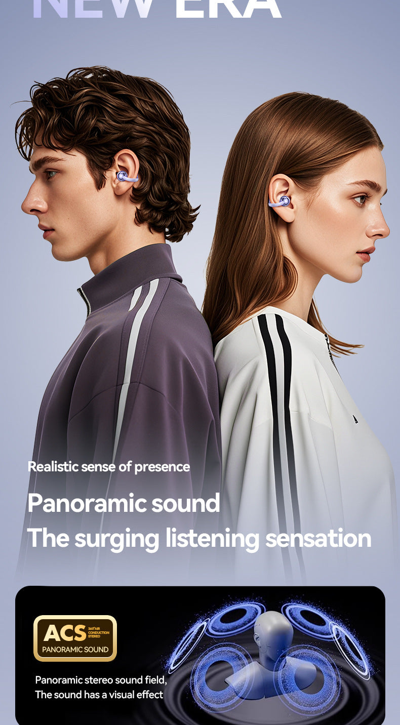 Popular M91AI Smart Translation Bluetooth Earbuds Clip-on High-Quality Bone Conduction Wireless Bluetooth Earbuds