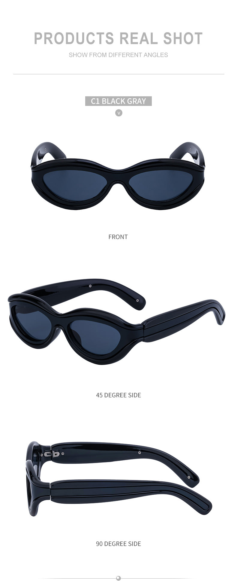New European and American Y2K Cat Eye Sunglasses for Women Street Style Small Frame Sunglasses for Men Trendy Wholesale sunglasse