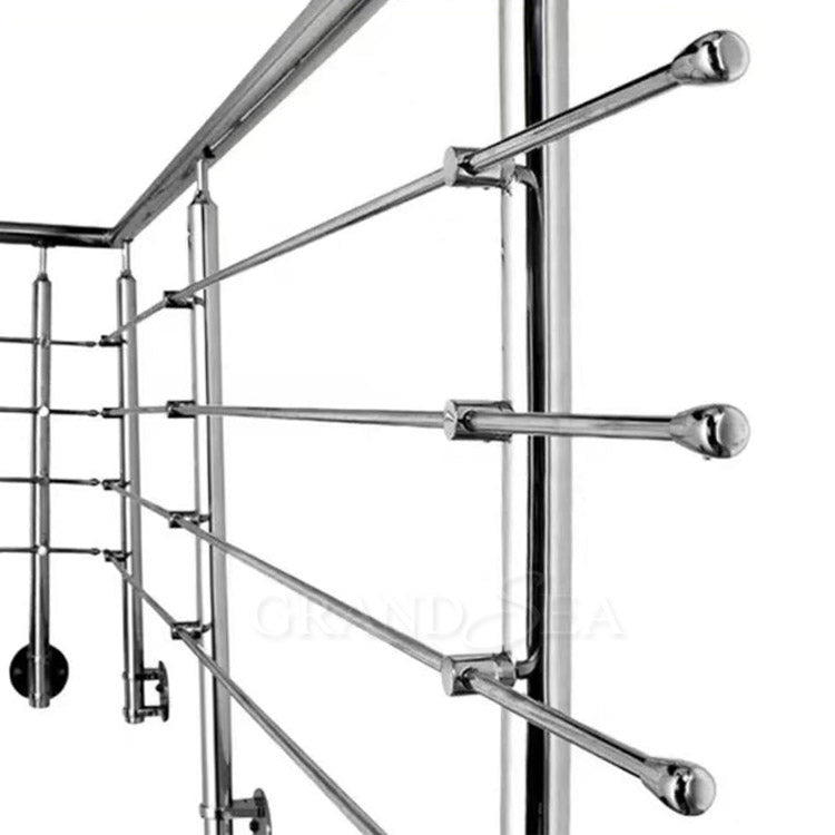 Modern Railing Designs Balustrade Stainless Steel Handrail for Balcony