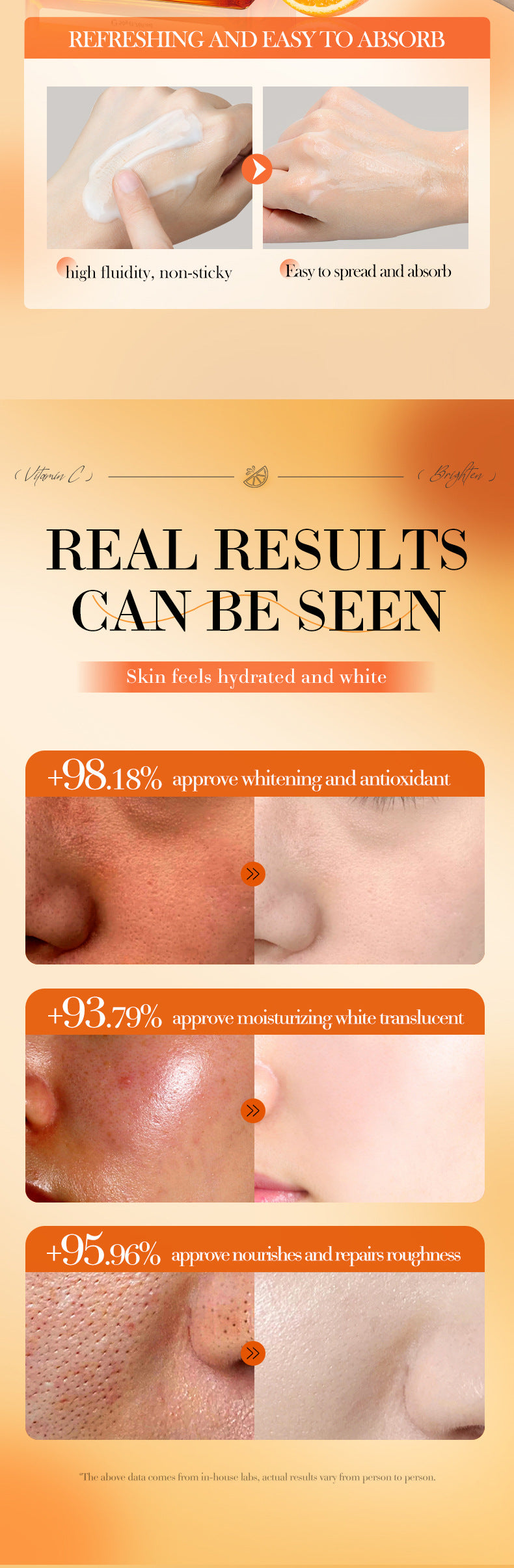 VC Whitening and Moisturizing Face Cream FAYANKOU Brightening and Moisturizing Essence Cream Cross-Border Wholesale