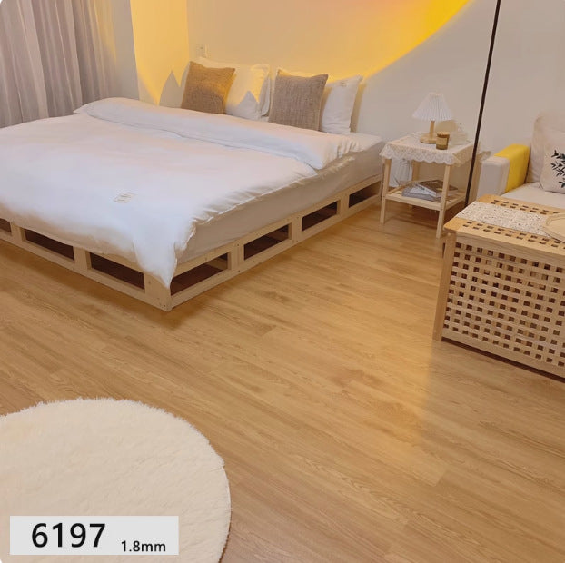 PVC Self-Adhesive Plastic Floor Stickers for Commercial Use in Bedrooms and Hallways, Indoor Renovation, Special for Cement Floors, Waterproof and Wear-Resistant