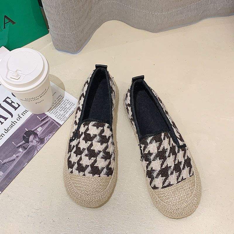 Women's Slip-On Fisherman Shoes2025Spring and Autumn New Style Flat Shallow Mouth Single Shoes Spring Fashion Versatile Non-Slip Maternity Shoes
