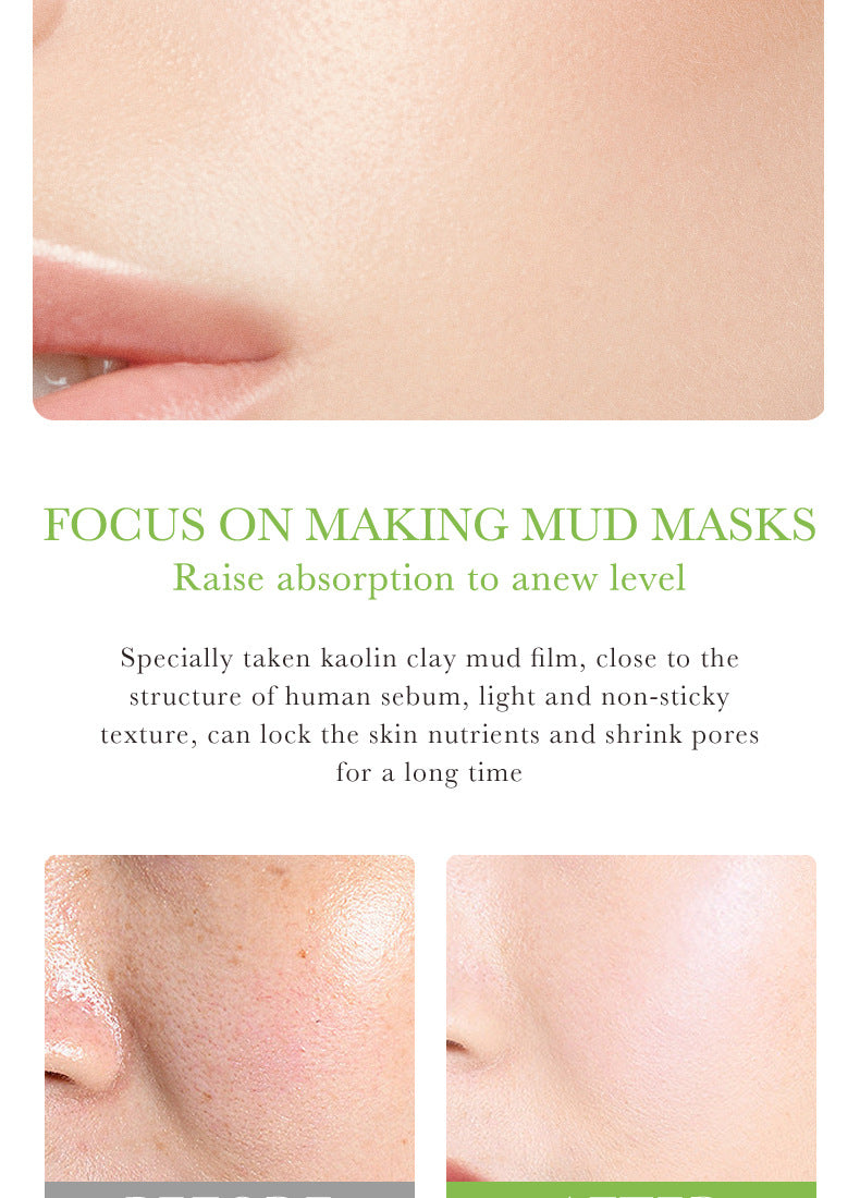 Cleansing Mask BIOAOUA Cucumber Pore Cleansing Smear-On Portable Mud Mask   Wholesale
