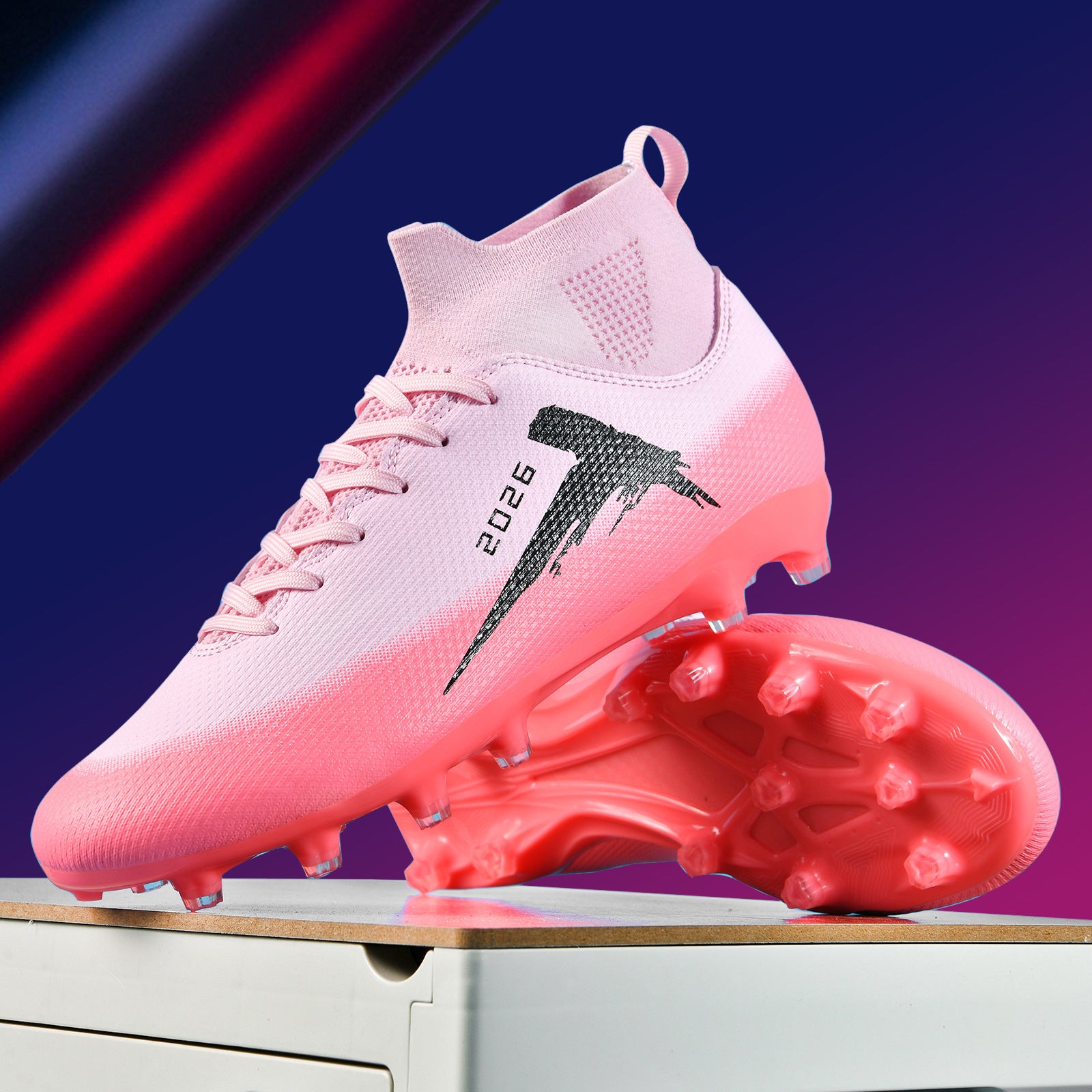 New Assassin Football Shoes Adult Training AG Spike TF Wholesale Training Sneakers for Teenagers and Students