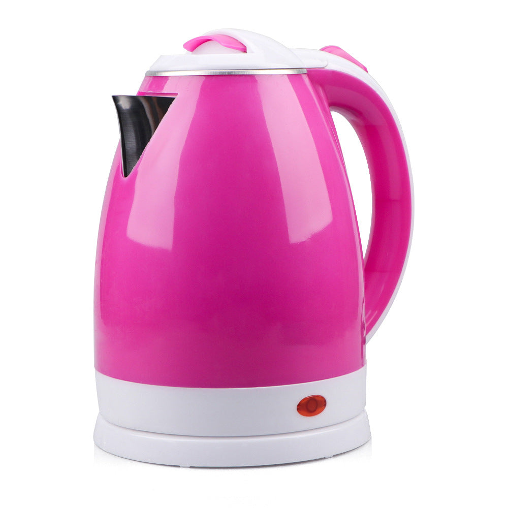 European Standard Large Capacity Electric Kettle Automatic Power-off Electric Heating Kettle Stainless Steel Household Boiling Water Kettle2.L