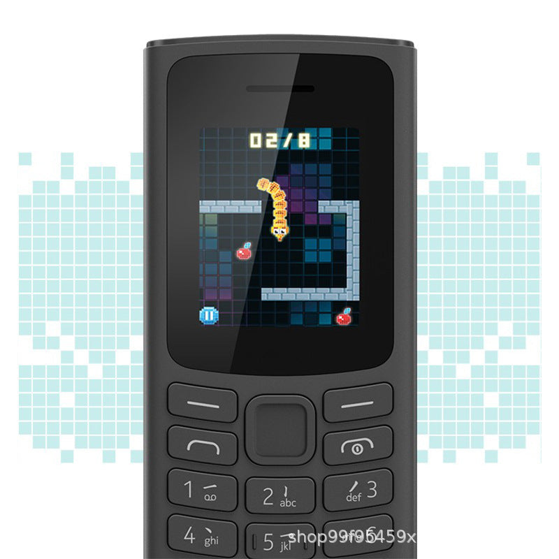 Mobile Phone10521 2G GSM Straight Button Function Phone Ultra Long Standby Elderly Phone Large Screen Large Font