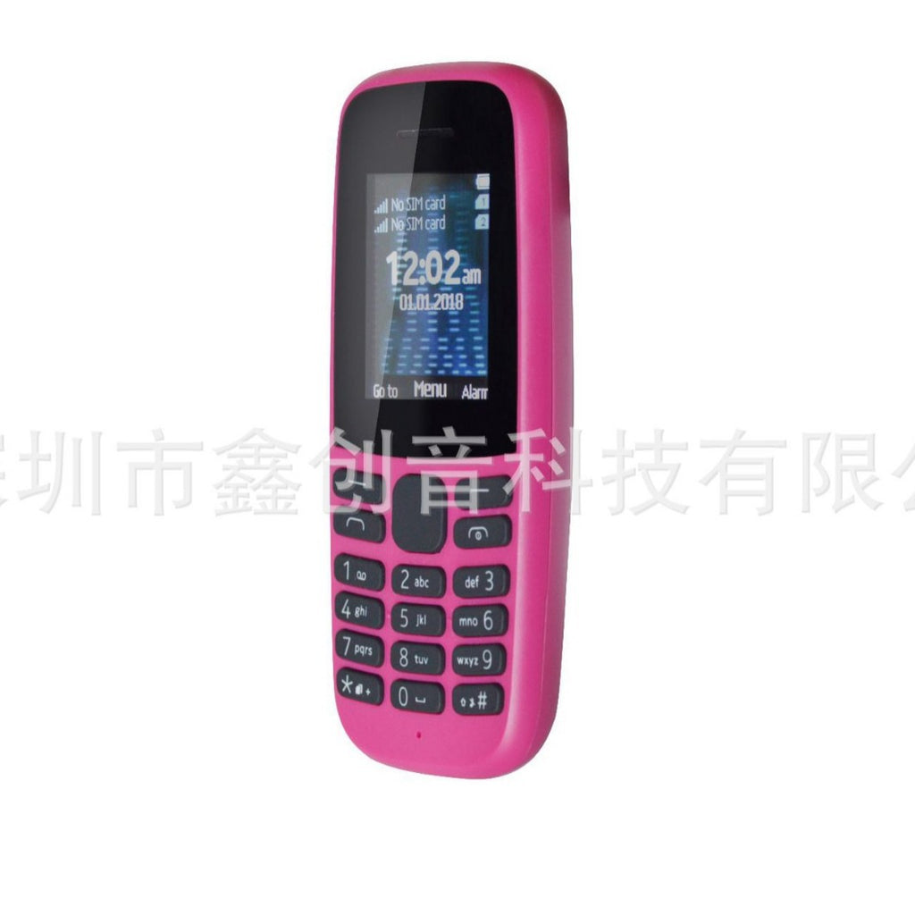 New model of Straight Button Telephone106Feature Phone105Low-end Elderly Phone TK Multi-card2G Mobile Phone GMS