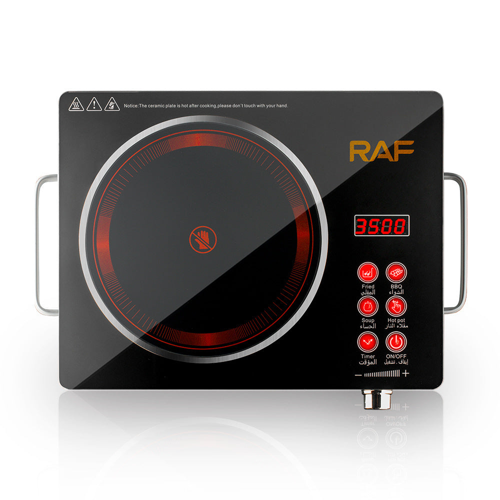 RAF European Standard Electric Ceramic Stove for Home Use, Multi-Functional High-Power Stir-Fry Hot Pot Induction Cooker, Countertop Electric Stove for Stir-Frying and Cooking