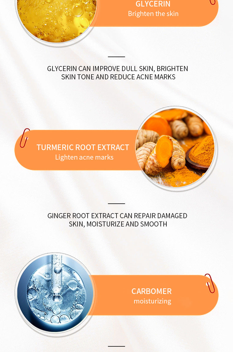 Turmeric Essence SADOER Antioxidant Moisturizing Essence30ml  Foreign Trade Manufacturer Wholesale