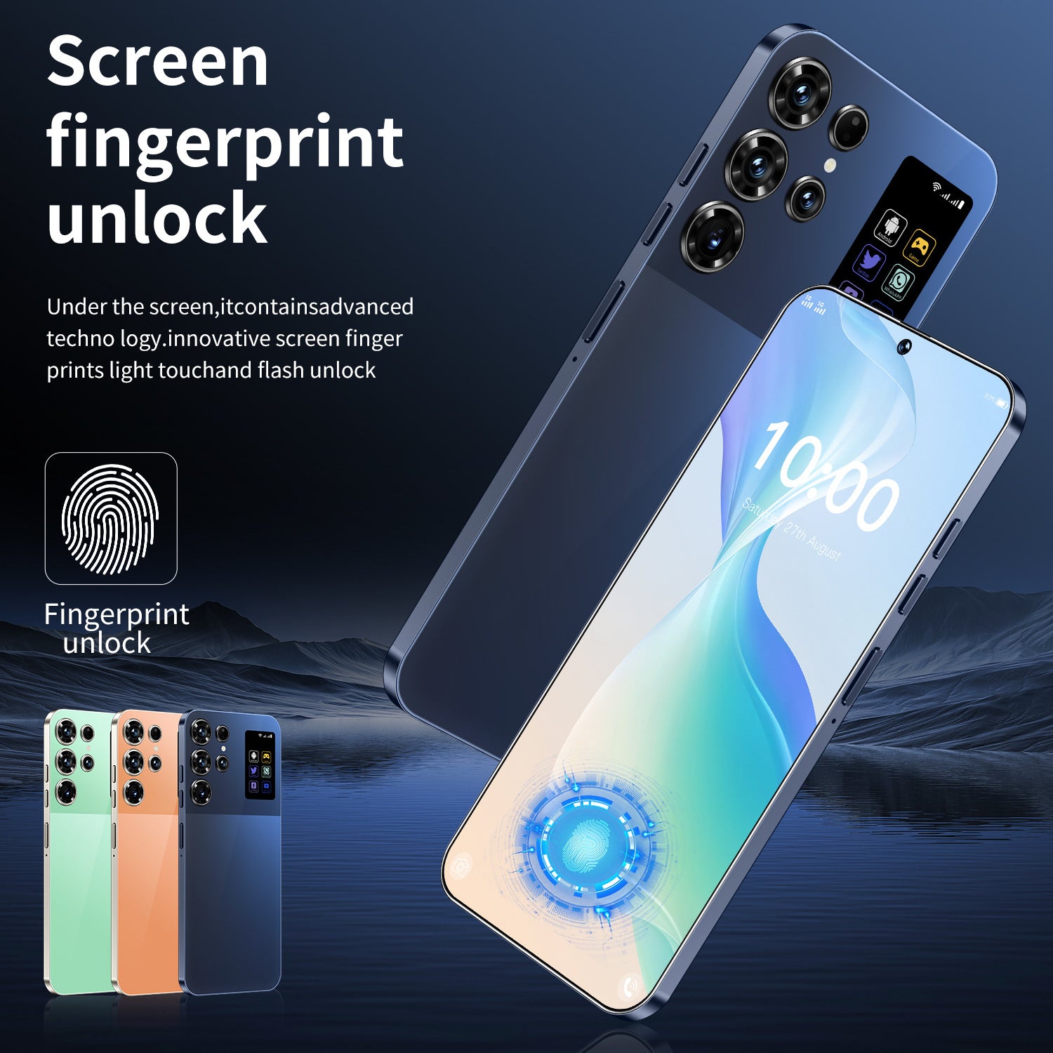 Hot selling product S26 Ultra Android Smartphone16+1T Factory Direct Sales Mobile Phones