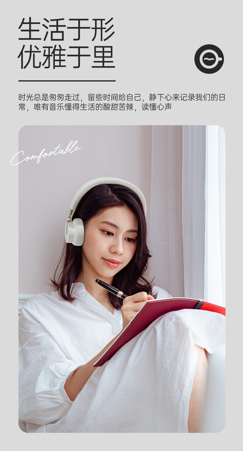 Hot-selling Noise-canceling Wireless Over-ear Bluetooth Headphones Long Battery Life High Sound Quality Gaming Headset Stereo