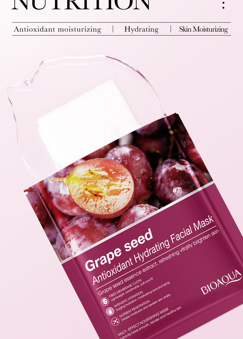 Mask BIOAOUA White Truffle Moisturizing Caviar Nourishing Resurrection Grass Hydrating  Wholesale