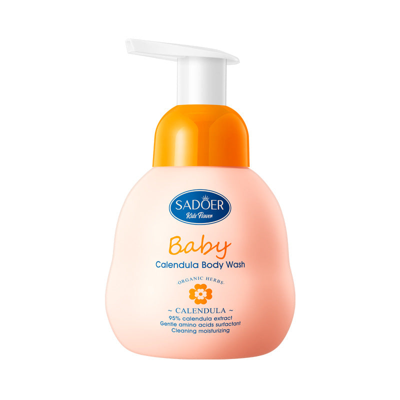 Calendula Children's Body Wash SADOER Amino Acid Cleansing Body Wash Cross-Border Wholesale