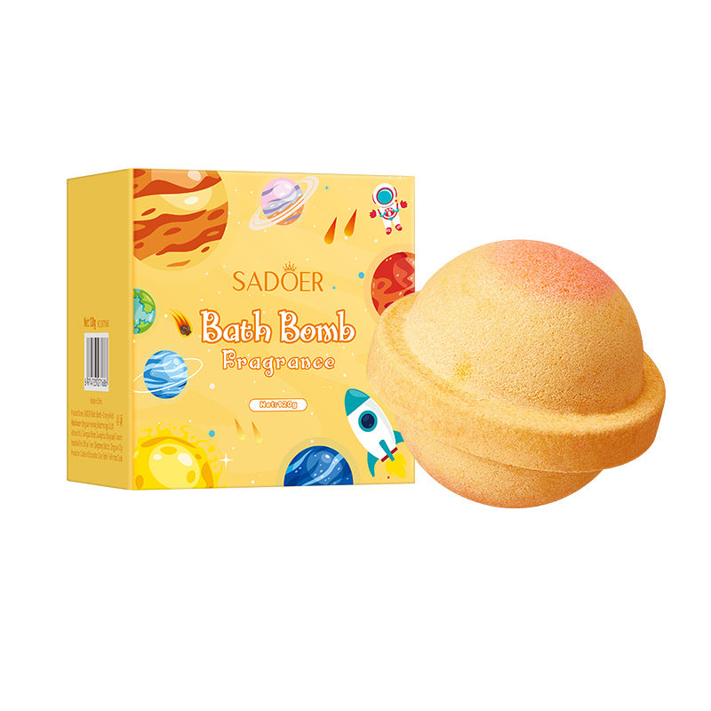 Planet Bath Salt Ball120g SADOER Clean Fragrance Bath Ball  Wholesale