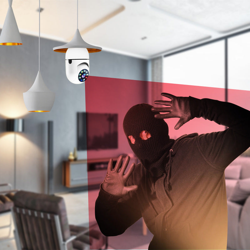 Factory Direct Sales Bulb Camera360Panoramic Home Smart Wireless Surveillance WiFi Light Bulb Camera Moving Head Light