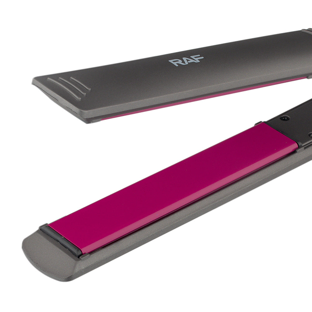 RAF EU Standard Straightening and Curling Hair Iron LCD Portable Curling Iron Home Use Fluffy Multifunctional Curling Wand