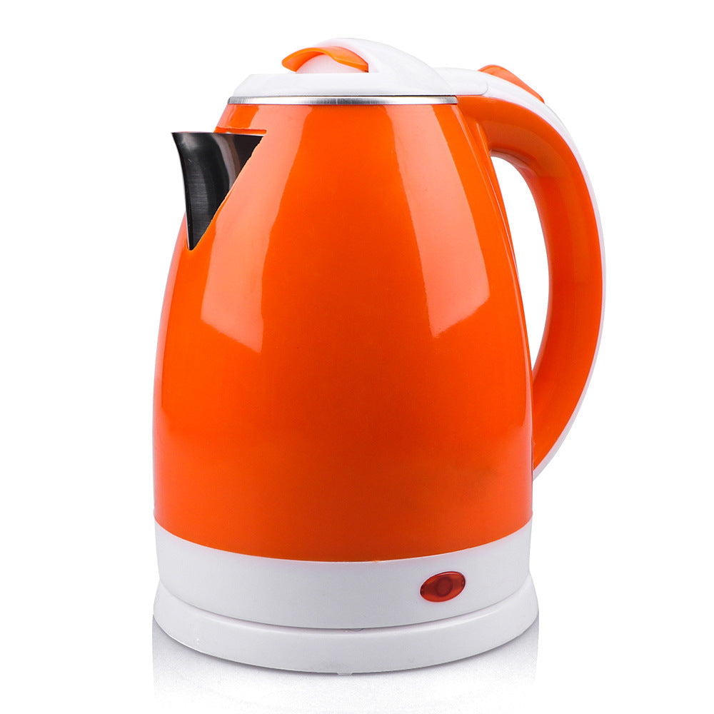 European Standard Large Capacity Electric Kettle Automatic Power-off Electric Heating Kettle Stainless Steel Household Boiling Water Kettle2.L