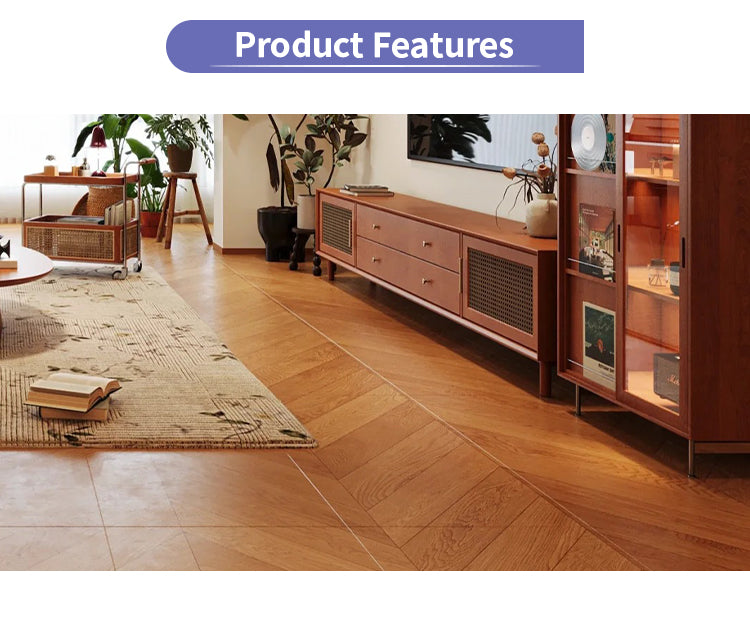 18mm Eco-Friendly Solid Teak Wood Flooring for Kitchen A/AB Grade Hardwood Natural Grain Long-Lasting Beauty Sustainably Sourced