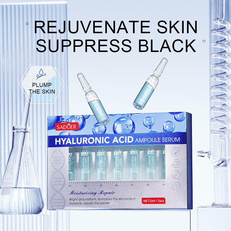 Ampoule Essence SADOER Golden Hyaluronic Acid VC Moisturizing and nourishing  Foreign Trade Live Wholesale