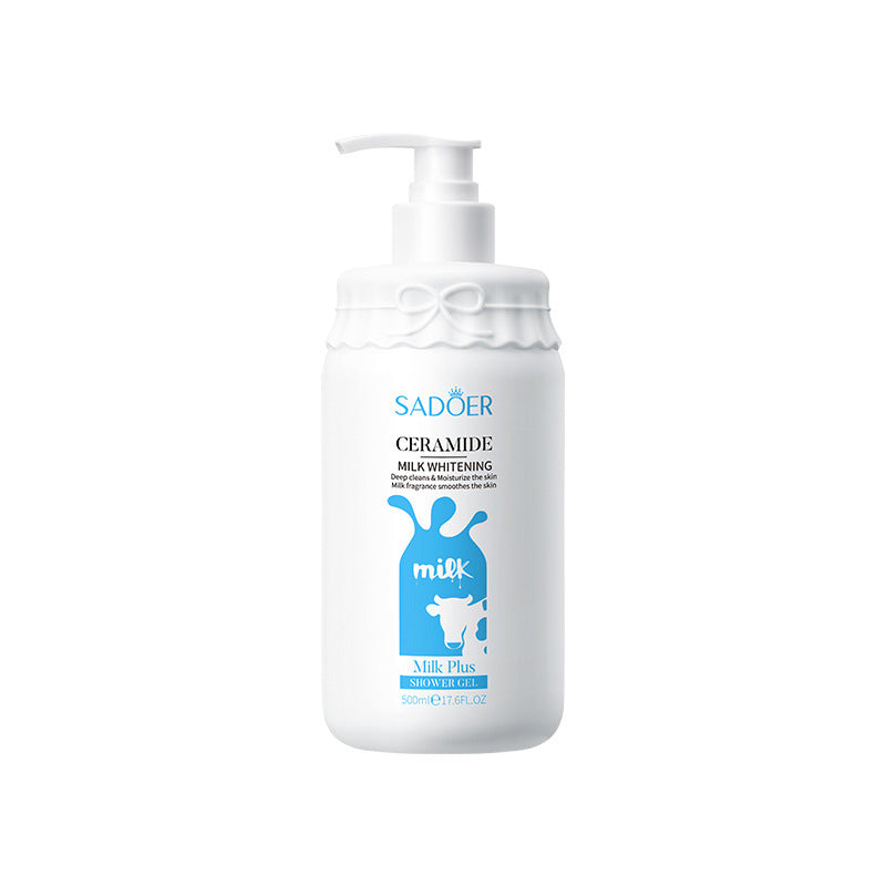 Milk Body Wash SADOER Hydrating, smooth, clean fragrance body wash for cross-border foreign trade wholesale