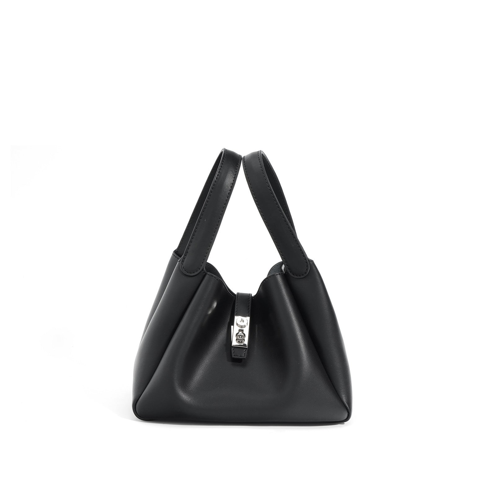 New Style Cowhide Vegetable Basket Bag for Women2024Summer Simple Fashion Large Capacity Single Shoulder Crossbody Bag Niche Lazy Style