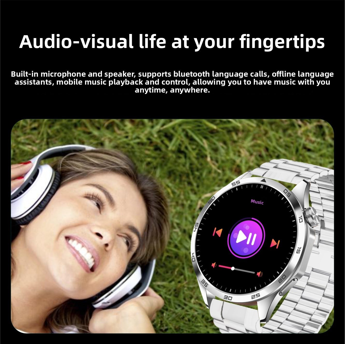 S40 Max Smart Watch1.62inch Bluetooth call, heart rate, step counting, sleep monitoring GT4Message Push