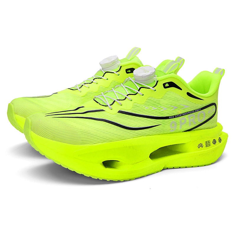 Red Rabbit9PRO New carbon plate running shoes for men and women, summer breathable professional racing sports shoes, ultra-light shock-absorbing running shoes