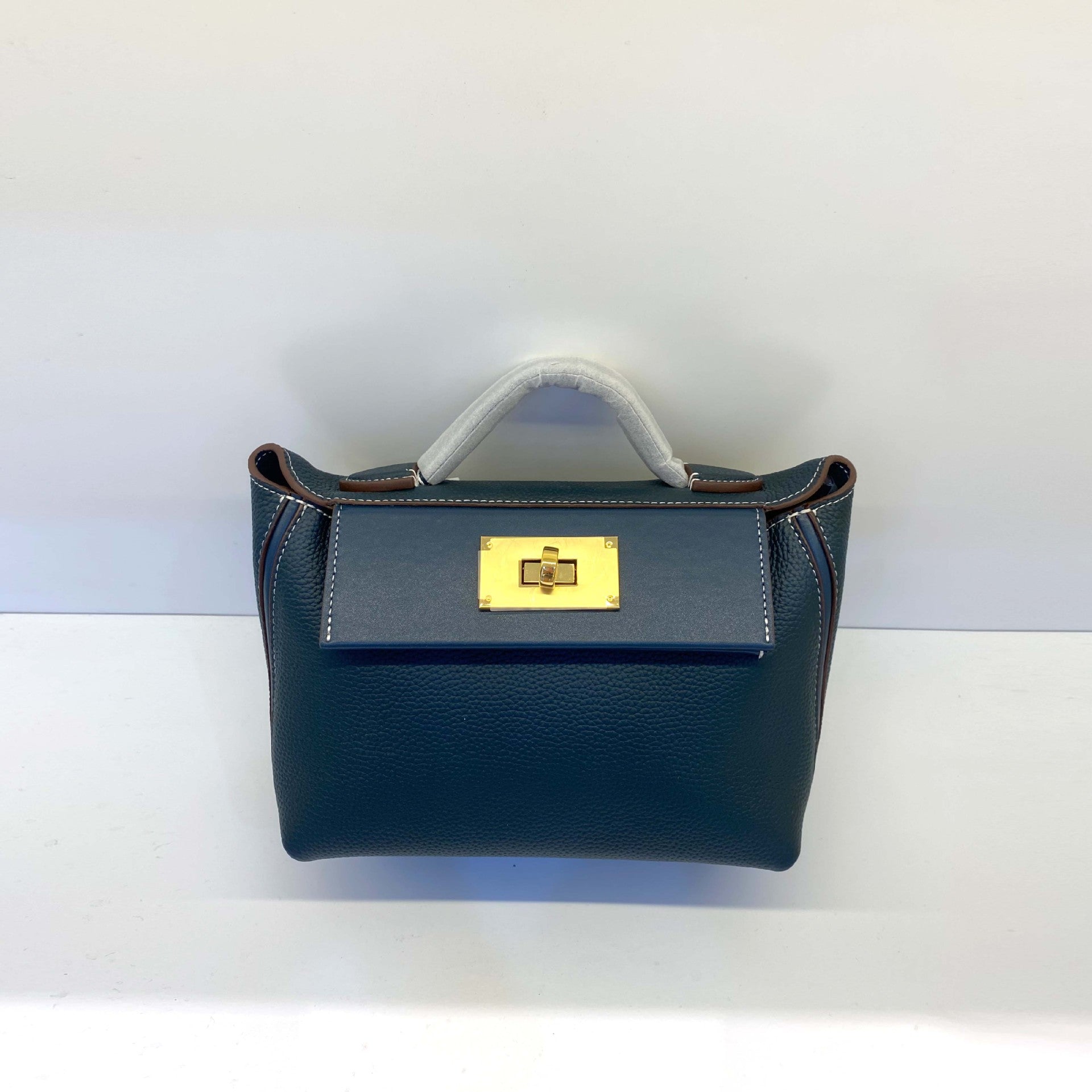 New European and American Style Kelly Bag Versatile Dumpling Bag High-Quality Texture Top Layer Fashion Women's Handbag Tote Shoulder Crossbody Bag