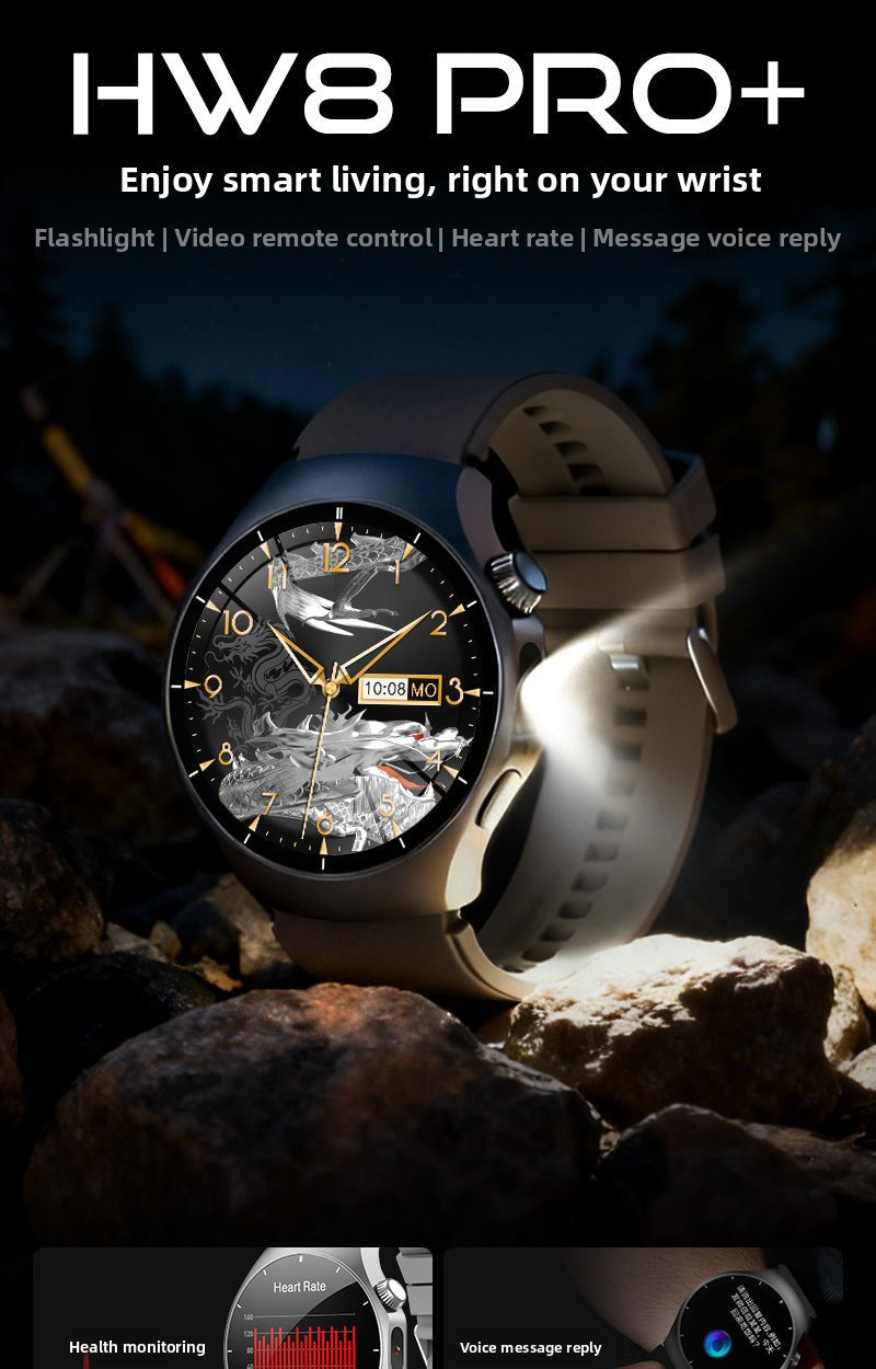 HW8 Pro+Smart Watch1.46inch Bluetooth Call Heart Rate Monitor Pedometer Sleep Monitor Smart Island Sports
