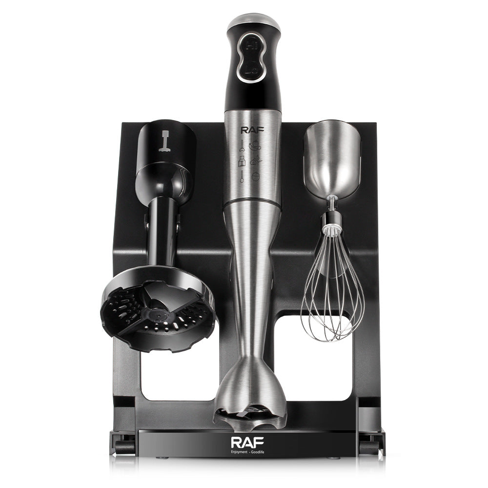RAF EU Standard Portable Household Handheld Electric Stainless Steel Food Mixer Cooking Stick Blender300