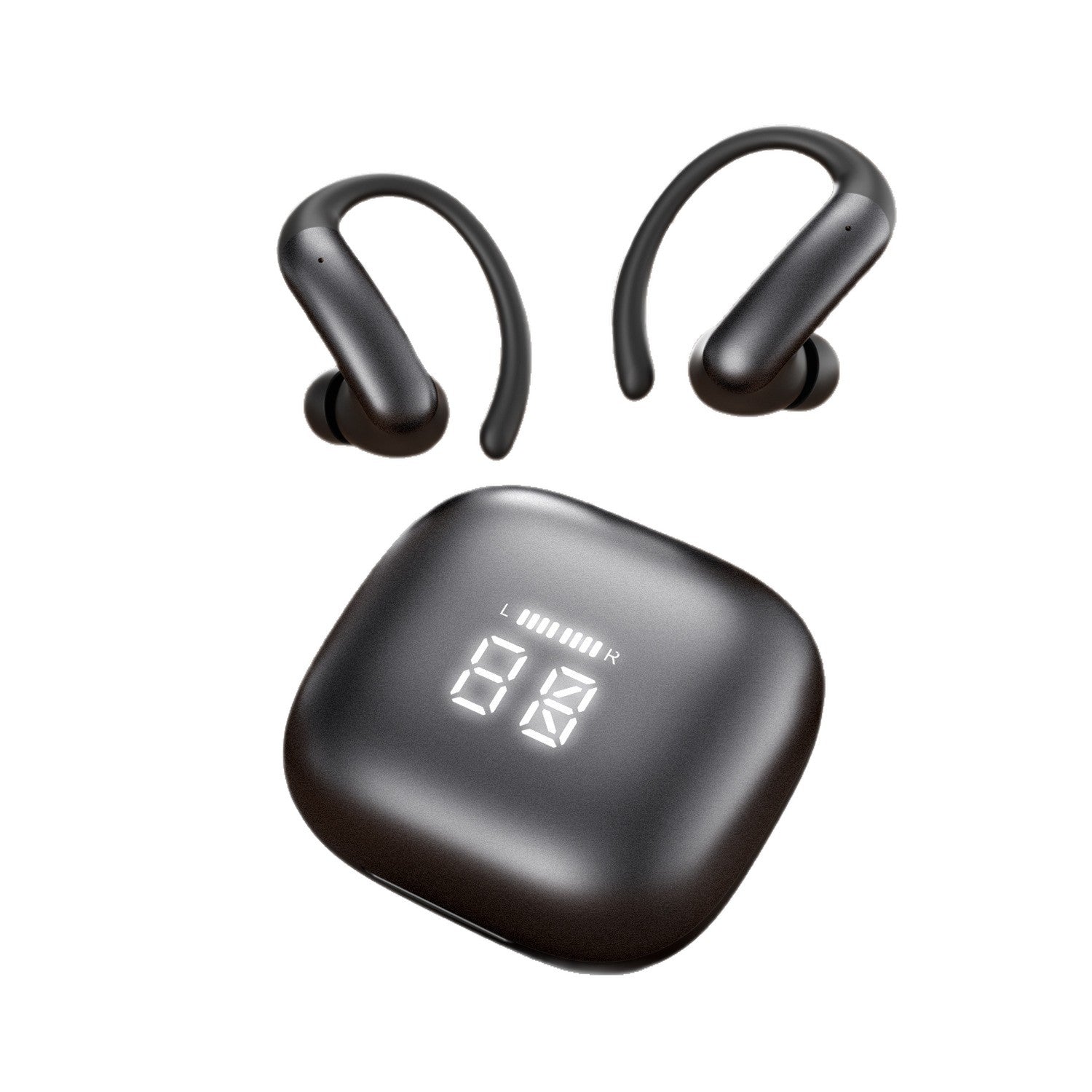 2025New M145Bluetooth ear-hook headphones with digital display OWS In-ear ultra-long battery life earphones private model