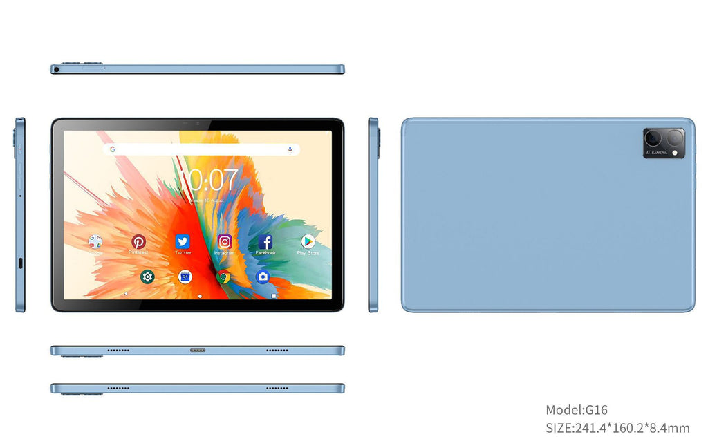 Hot-selling in Southeast Asia G16 Android Smart Tablet10Support WiFi Bluetooth Tablet Tablet