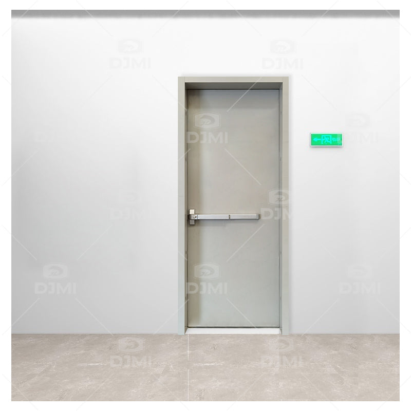 Factory Direct Supplier Security Emergency Exit Fire Resistant Single/double Doors With Push Bar