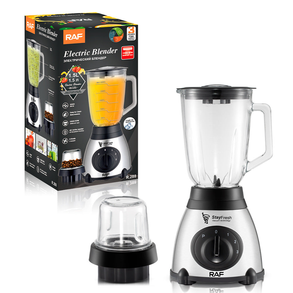 Multifunctional Juicer Household Fully Automatic Fruit and Vegetable Juice Extractor Blender Glass