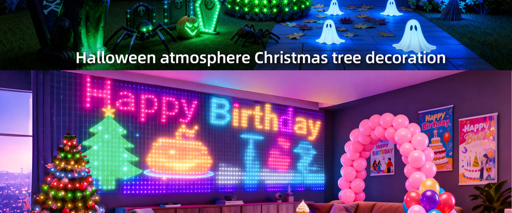 Christmas Tree Lights Christmas Garden Decoration Lights Colorful Lights String Lights Waterfall Tree Hanging Lights Christmas Bestsellers