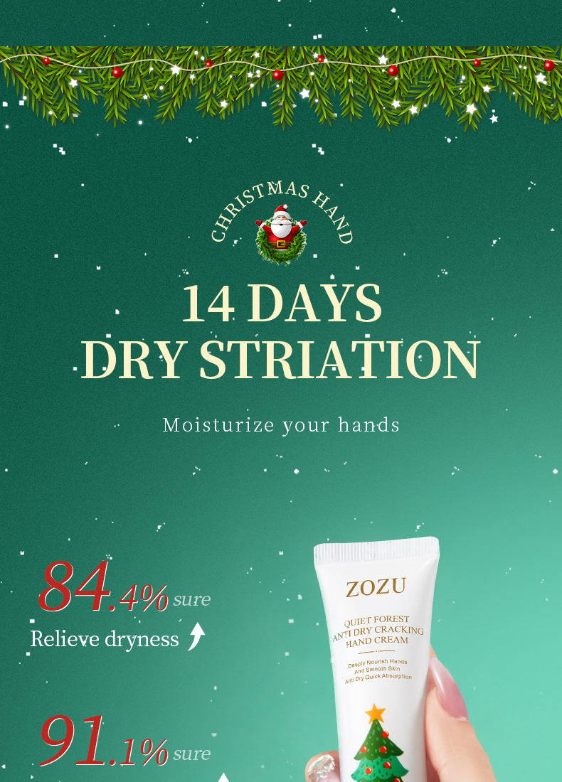 Christmas Hand Cream Set ZOZU Refreshing Moisturizing Hand Cream Gift for  Wholesale