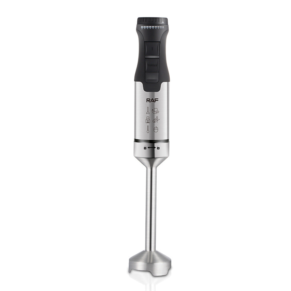 EU Standard Multifunctional Kitchen Handheld Cooking Stick Baby Food Electric Stirring Stick Cooking Machine Juicer 4-in-1