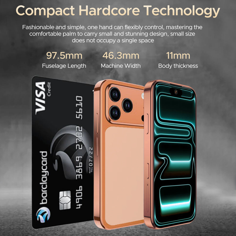 Mini I17Promax Mini Smart Small Phone3.51 Inch Android Smart Island XS17Mini Mobile Phone