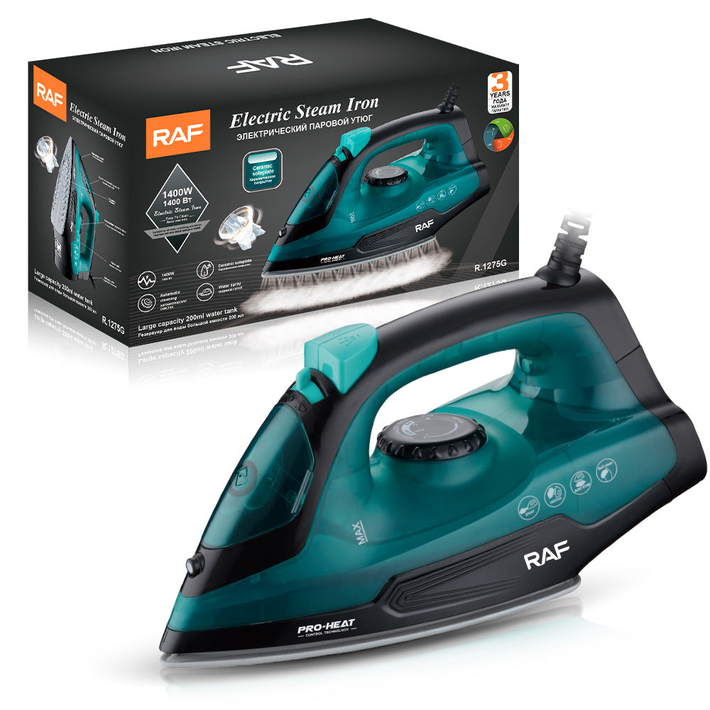 RAF EU Standard Handheld Electric Iron Steam Household Handheld Garment Steamer Portable Powerful Steam