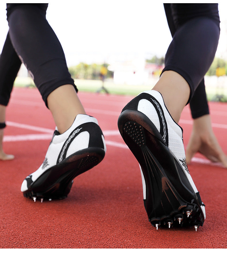 New Professional Track and Field Shoes for Men and Women, Students, Teenagers, Running, Standing Long Jump, Hurdles, High Jump, Spikes, Physical Education Shoes