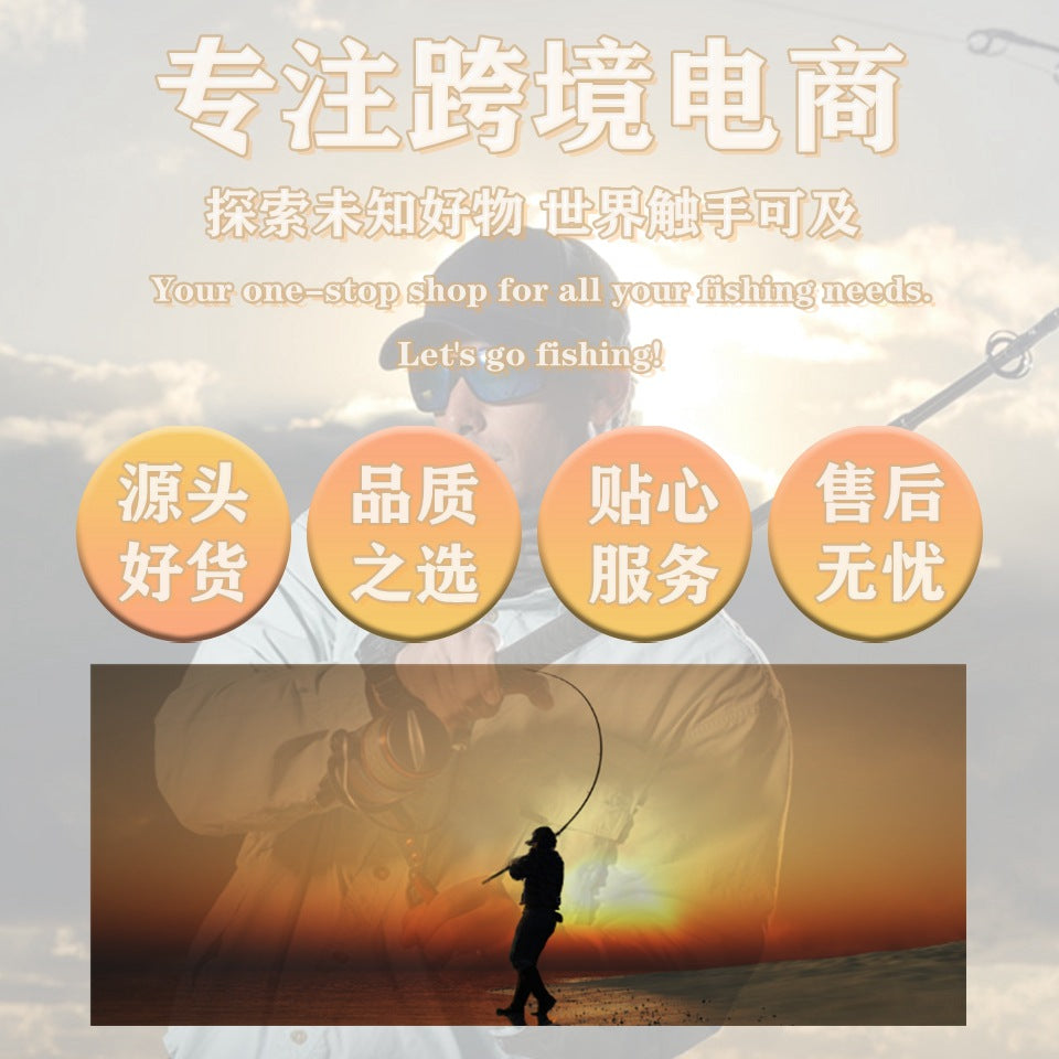 2.1Mi Xiao Hai Rod Set Ultra Short Telescopic Fishing Rod Spinning Reel Combo Amazon FBA Overseas Warehouse Fishing Gear