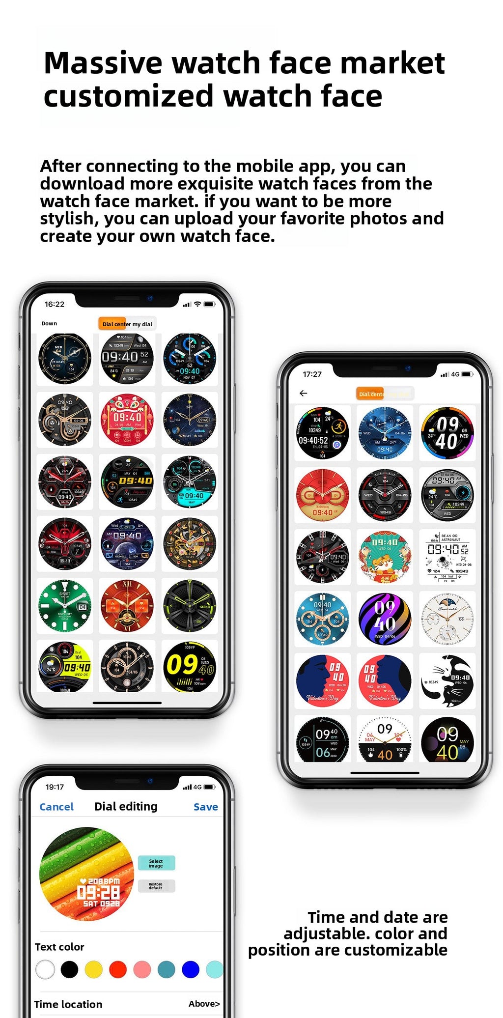 New HK46Smart Watch HD AMOLED Multiple Screen Dial Switching NFC Offline Alipay Factory