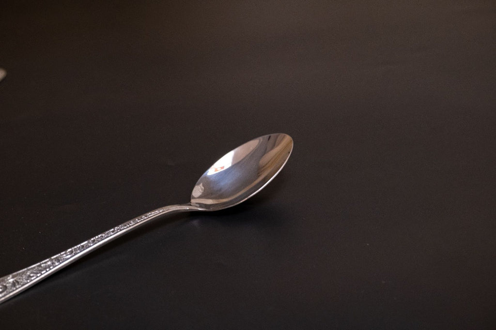 Phoenix Series Knife, Fork, and Spoon Stainless Steel Cutlery Set Five-Piece Retro Relief Pattern Western Steak Knife and Fork