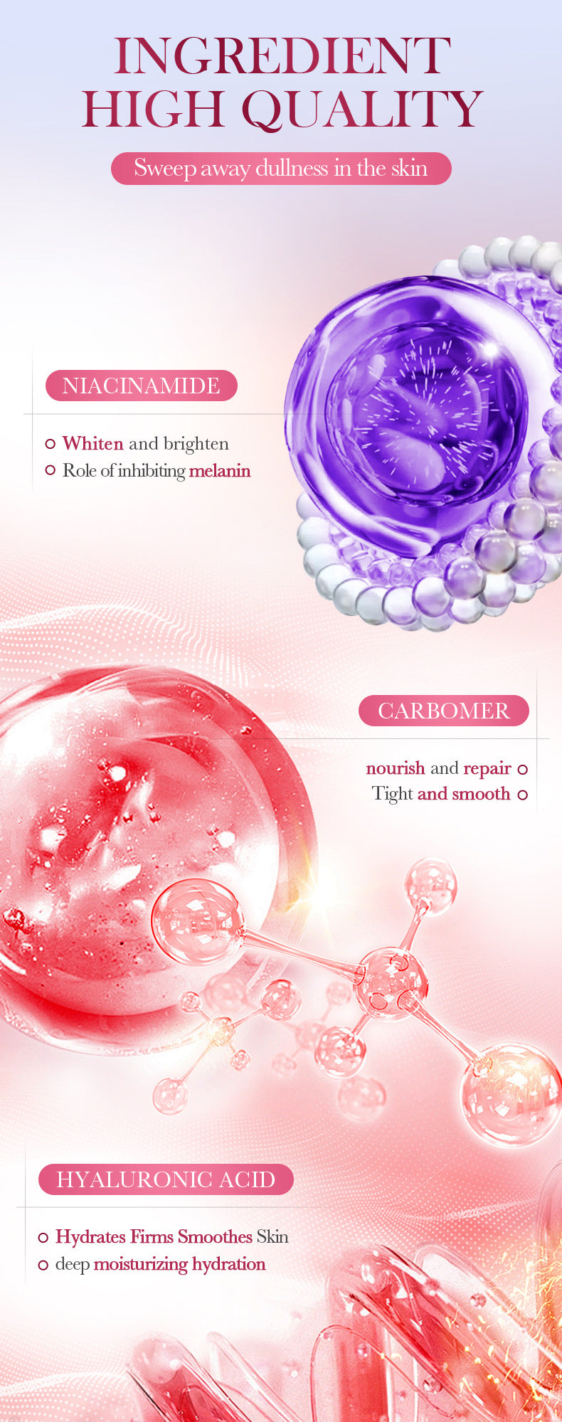 Watermelon Niacinamide Essence Lotion SADOER Skin rejuvenation moisturizing cream cross-border foreign trade wholesale